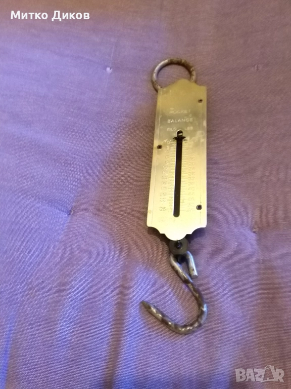 Pocket balans 25 kilo 56 lbs джобно кантарче 25кг, снимка 1