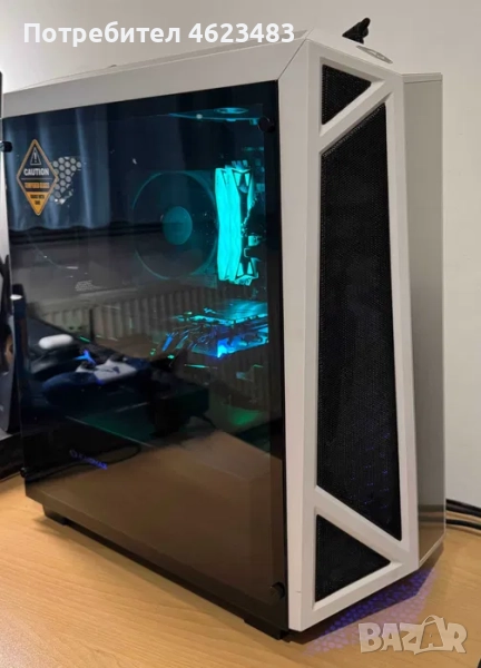 Професионален компютър за работа/ видеообработка/ гейминг | 1080 Ti, i7-7700K, 16GB RAM, 11 подаръка, снимка 1