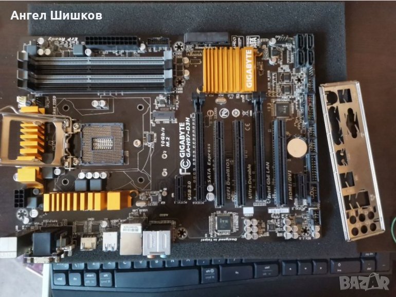 Дънна платка H97 Gigabyte GA-H97-D3H Socket 1150, снимка 1