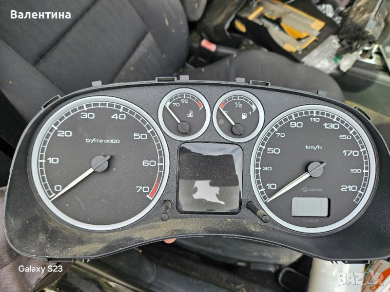 Километраж, табло ,за Peugeot 307 2.0 бензин 136к.с., снимка 1