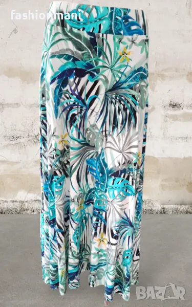 Дълга разкроена пола - код 1154, снимка 1