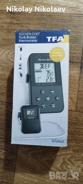 кухненски термометър със сонда, снимка 1