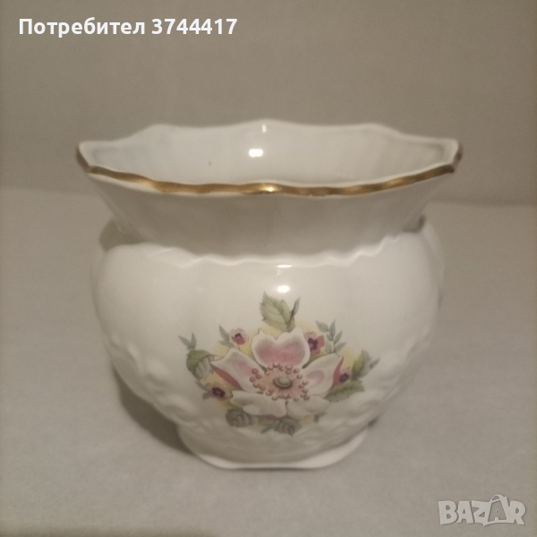 Много красива Винтаж порцеланова саксия за цветя Maryland Pottery Англия , снимка 1