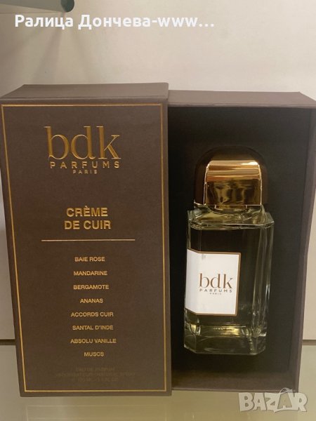 ПАРФЮМ ПРОДУКТ-BDK-CREME DE CUIR, снимка 1