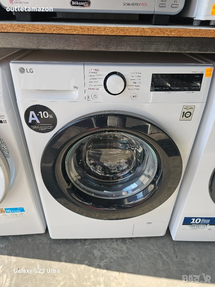 Пералня LG AI Клас A -10%, 9 кг Серия R3, снимка 1
