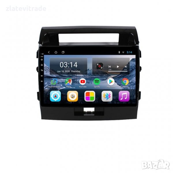 TOYOTA LAND CRUISER 200 2008-2015 - 10.1'' Андроид Навигация, 9311, снимка 1