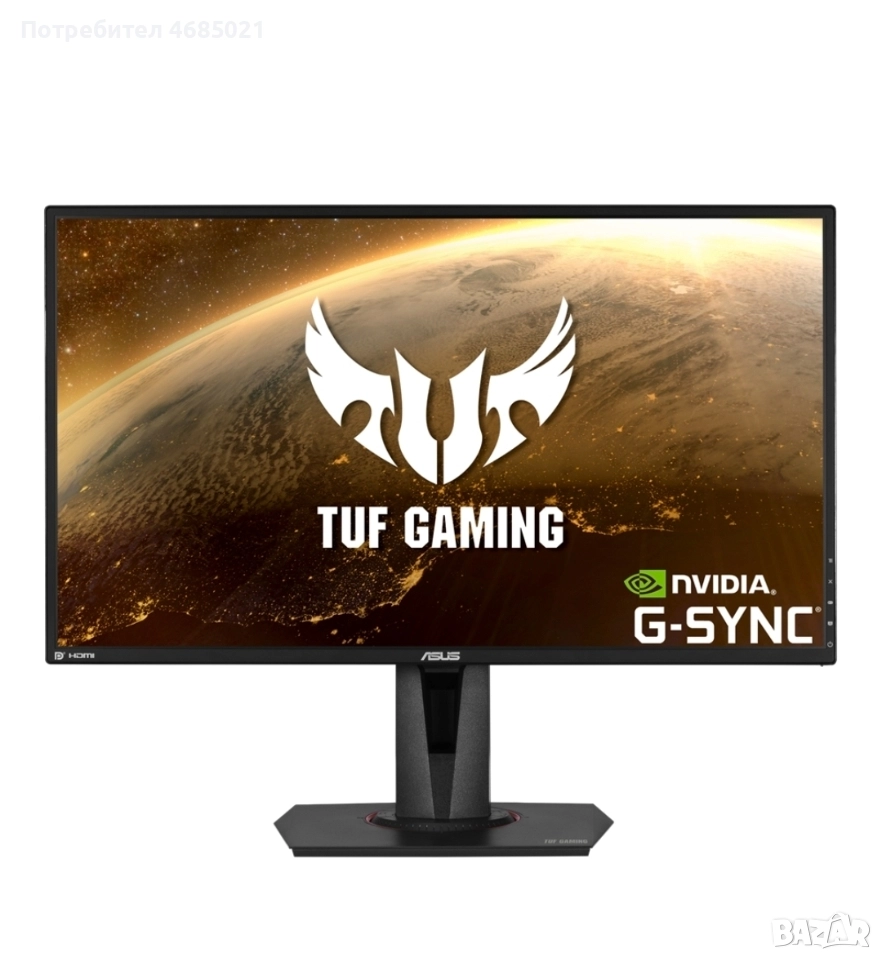 Монитор Asus TUF 27' WQHD, снимка 1