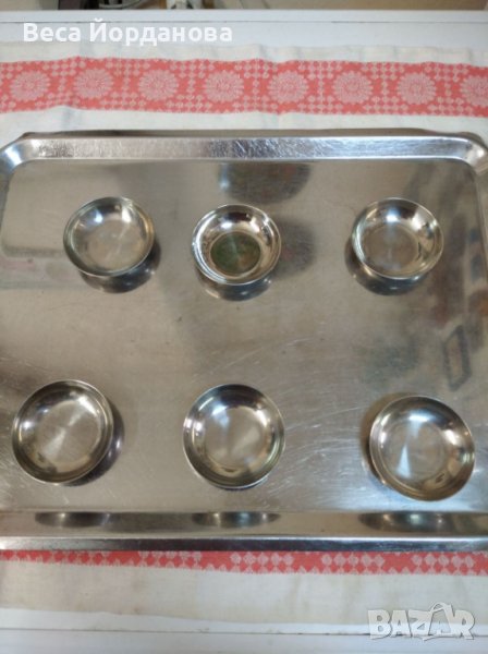 Стар  сервиз за сладко с поднос, снимка 1