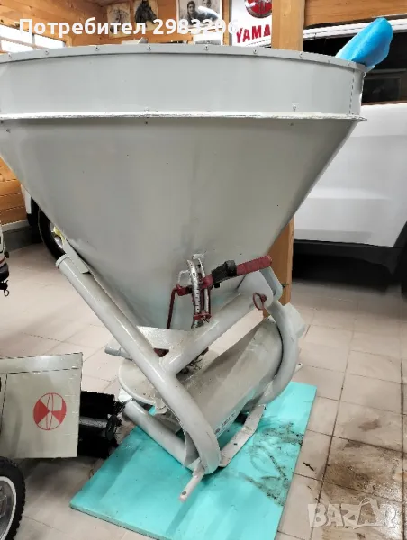 сеялка за трактор за разпръскване на сол и тор, снимка 1