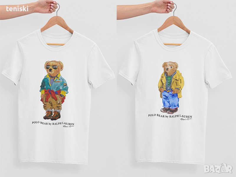 Мъжка тениска Ralph Lauren Bear принт 12 модела всички размери , снимка 1