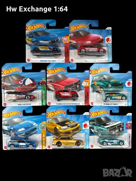 Hot wheels Honda set, снимка 1