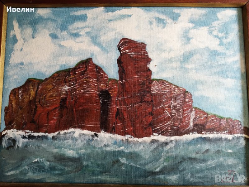 картина-морски пейзаж, снимка 1