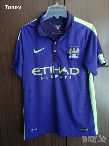 Manchester City Nike оригинална рядка фланелка тениска 2014/2015 трети екип Манчестър Сити , снимка 1