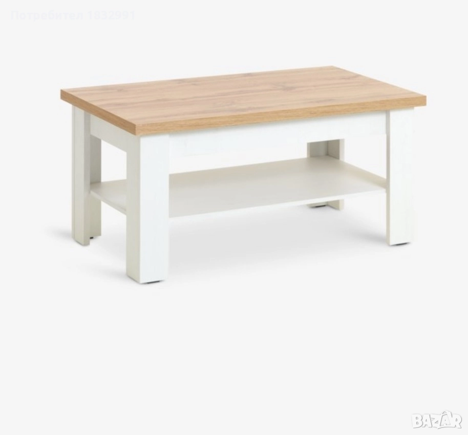 Маса Markskel - бяла - Юск, снимка 1