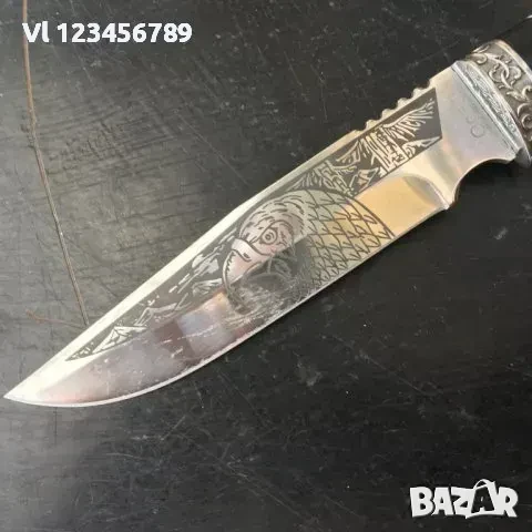 Великолепен нож ОРЕЛ - Стомана 65Х13; размер 145Х275, снимка 1