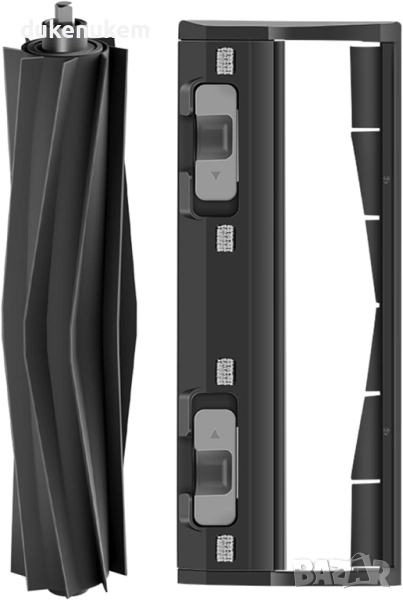 Гумена основна четка и капак за Ecovacs Deebot X1/X1 Omni/T10 и др., снимка 1
