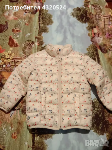 Бебешко пролетно - есенно яке - размер 86, снимка 1