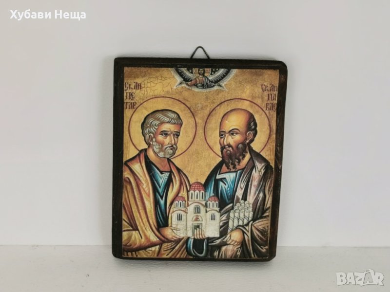 Икона Св.Св. Петър и Павел - НАЛИЧНА, снимка 1
