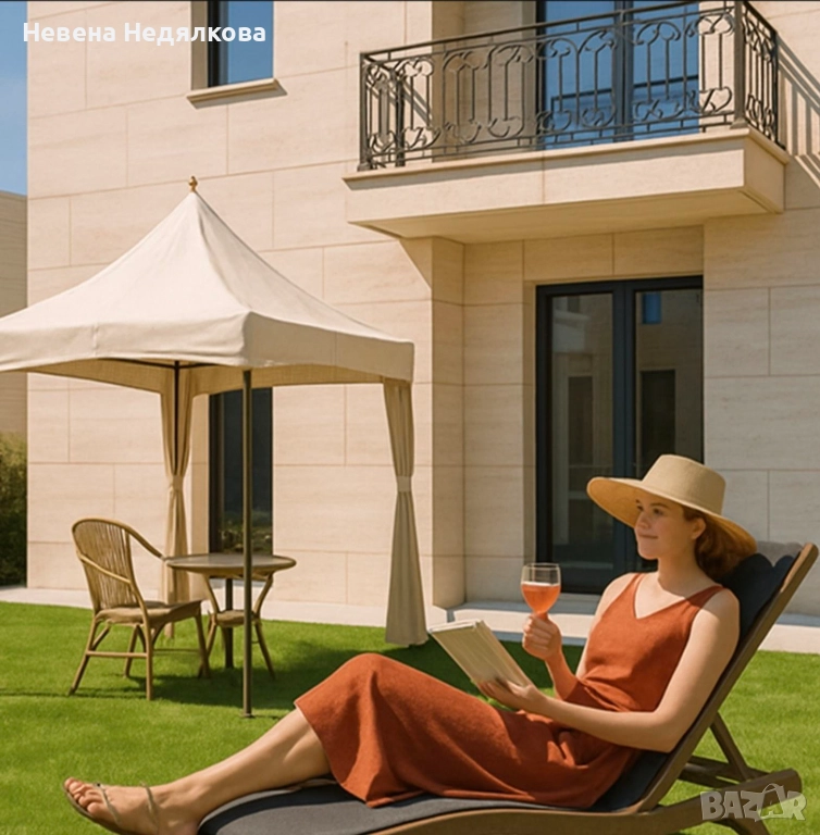 ЕДНОСТАЕН просторен апартамент*Гледка Море*Юго-изток, снимка 1