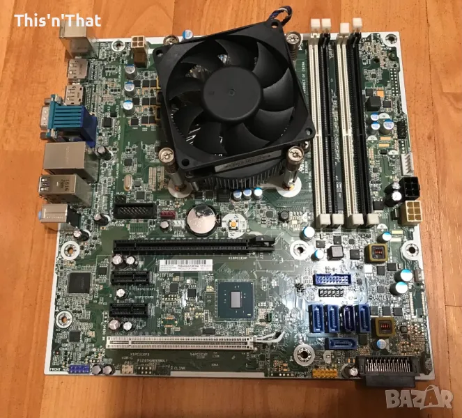 Дъно с процесор HP+процесор I7 + Fan, снимка 1