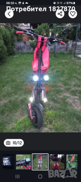 Електрическа тротинетка  Kugoo g-booster  2×800wat, снимка 1