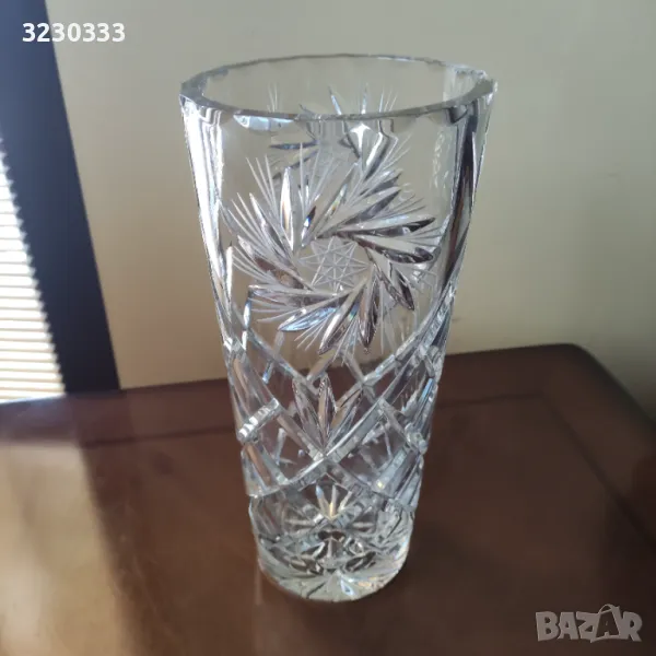 Кристална ваза голяма, снимка 1