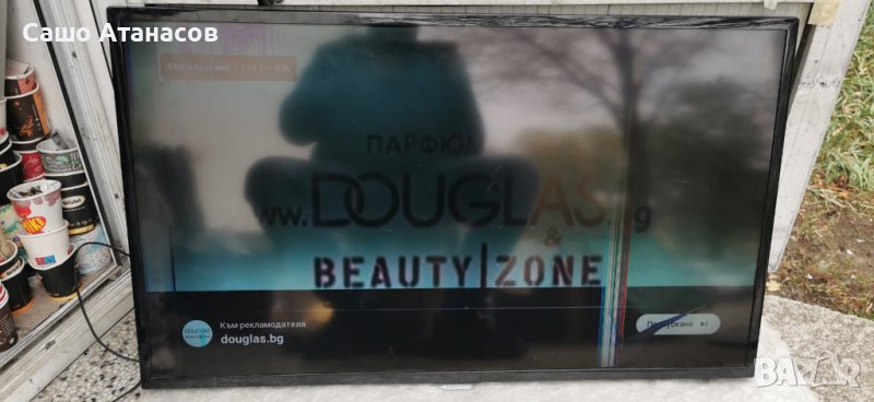 SAMSUNG UE40F5500AW с дефектна матрица ,BN44-00622B ,BN41-01958B ,RUNTK 5351TP 0055FV ,WIDT30Q, снимка 1