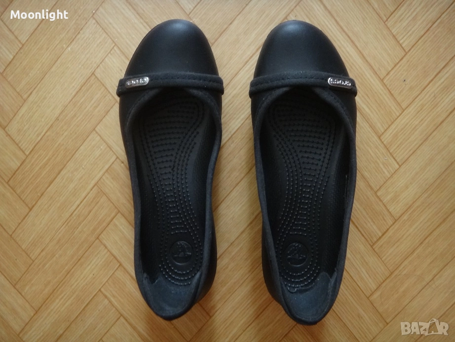 Нови оригинални Crocs черни балеринки 34 номер, снимка 1