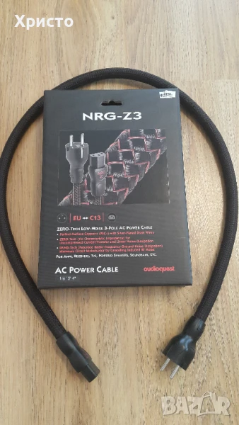 AudioQuest NRG-Z3 Power Cable, снимка 1