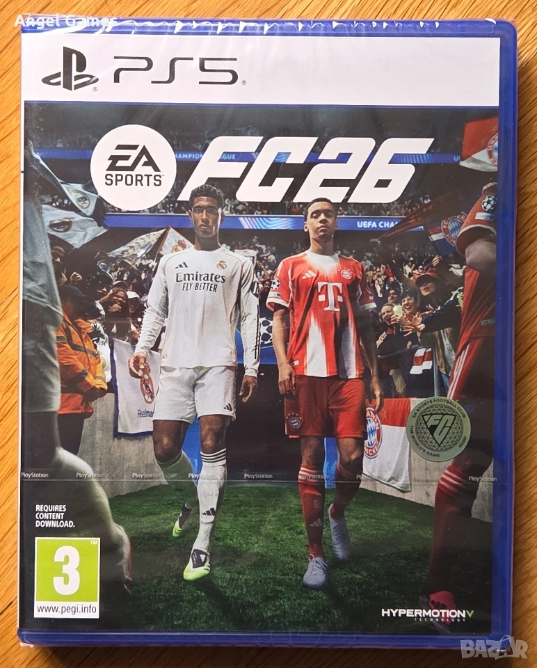 Запечатан! FC26 PS5 Playstation 5 FIFA 2026 FC 26 Плейстейшън футбол, снимка 1