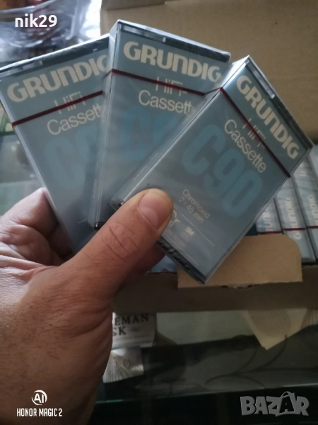 GRUNDIG Нови аудио касетки , снимка 1