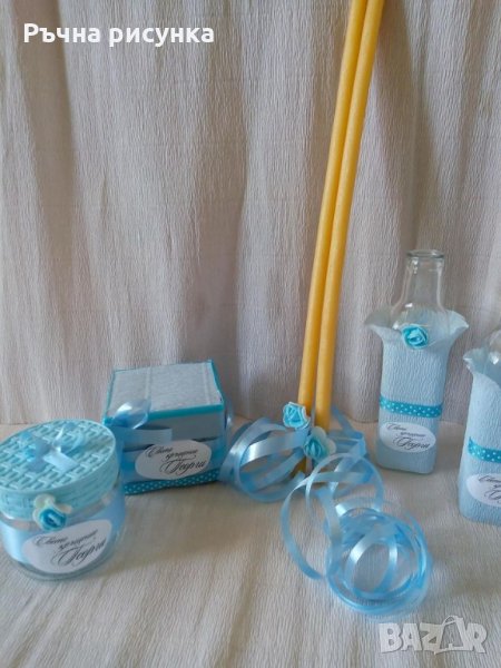 Изработка на артикули за кръщене ,погача ,прощъпулник, снимка 1