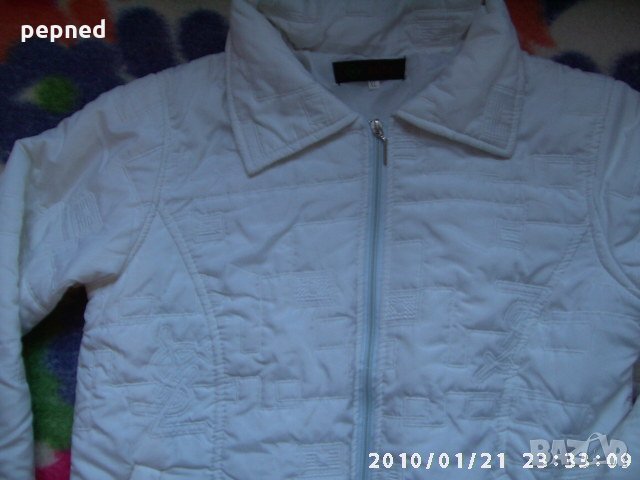 Снежно бяло яке М р, снимка 1