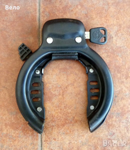 Катинар за велосипед тип "белезници" Черен!, снимка 1