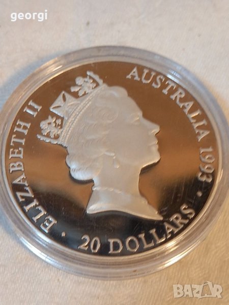 Сребърна монета 20 австралийски долара , снимка 1