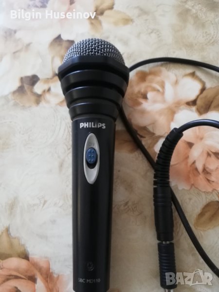 Микрофон Philips SBC MD110 В отлично техническо и визуално състояние., снимка 1