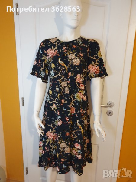 Дамска рокля на цветя H&M, снимка 1
