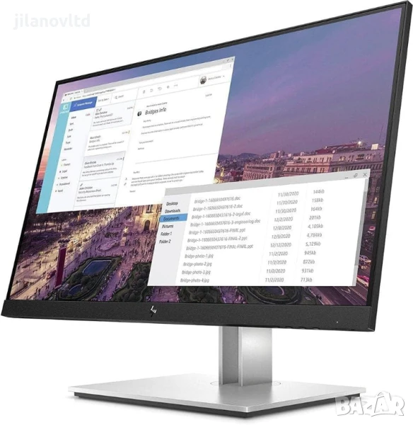 Монитор HP E23 G4 1920x1080 FULL HD IPS с 12 месеца гаранция, снимка 1