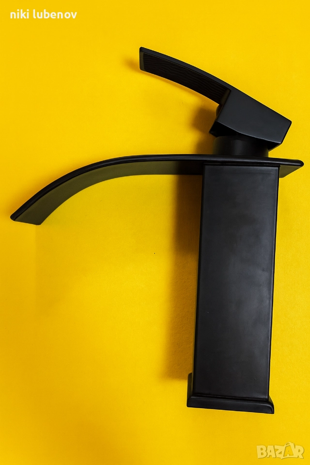 Луксозна дизайнерска черна батерия, снимка 1