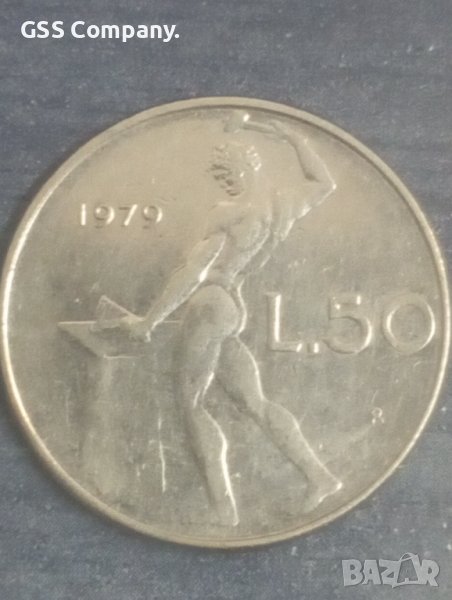 50 лири (1979) Италия , снимка 1