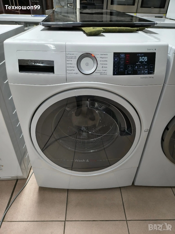 Комбинирана пералня със сушилня Bosch Serie 6, снимка 1