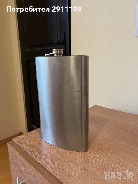 Голяма метална бутилка 64 oz, снимка 1