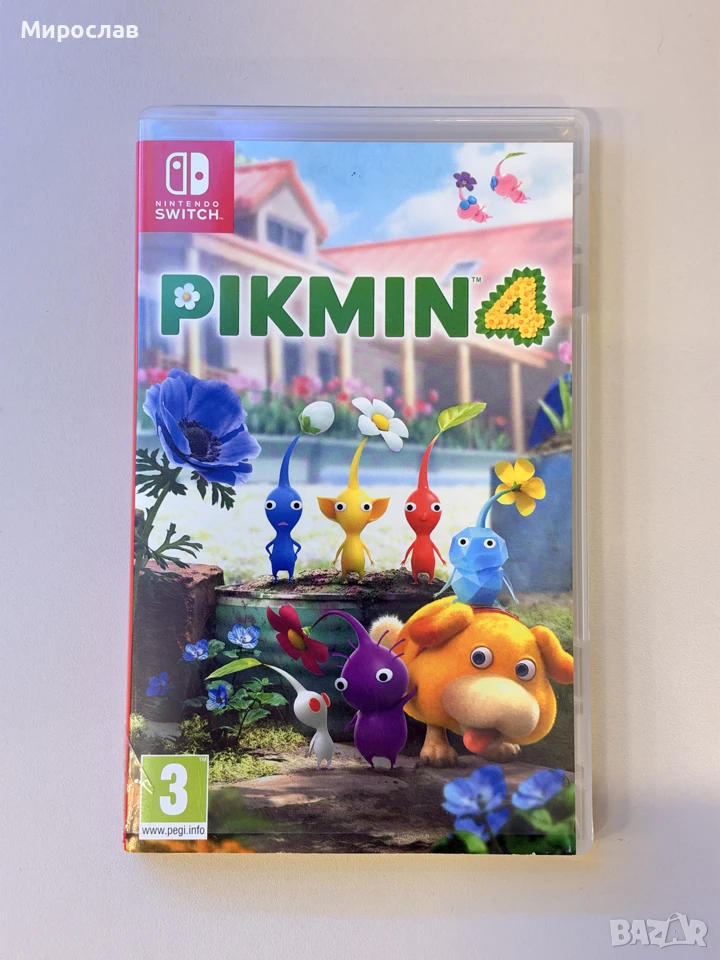 Pikmin 4 оригинална игра за Nintendo Switch, снимка 1