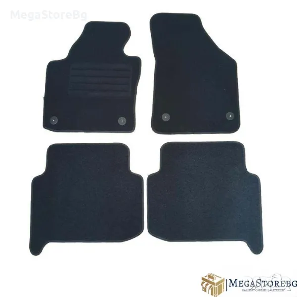Мокетни стелки за VW TOURAN 5 места 2003-2010 4 части, снимка 1