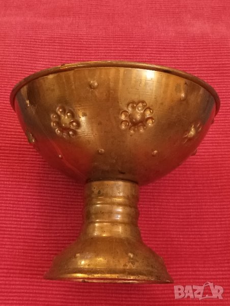 Медна, бакърена купа, потир,България. , снимка 1