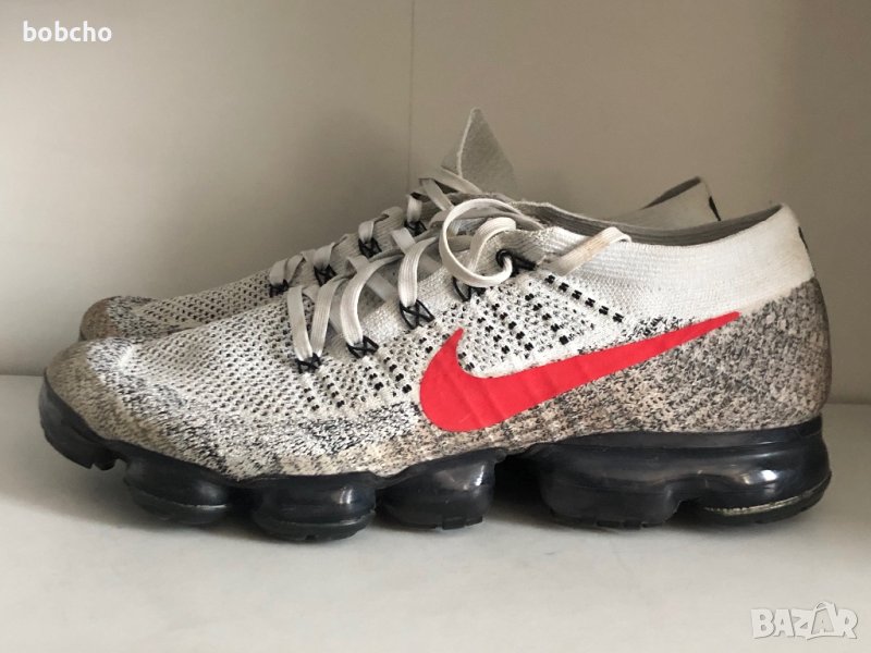 Nike Air VaporMax Platinum Red Black, снимка 1