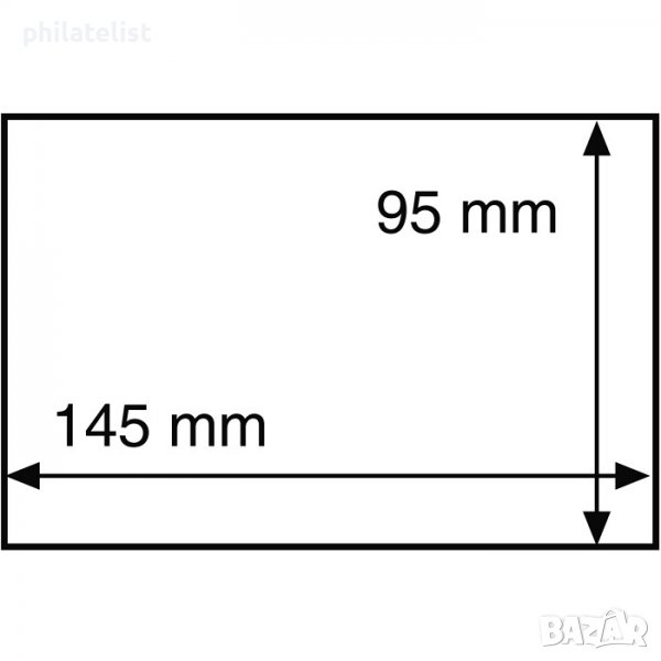 Опаковки за стари картички , банкноти , билети - Leuchtturm HP10, снимка 1