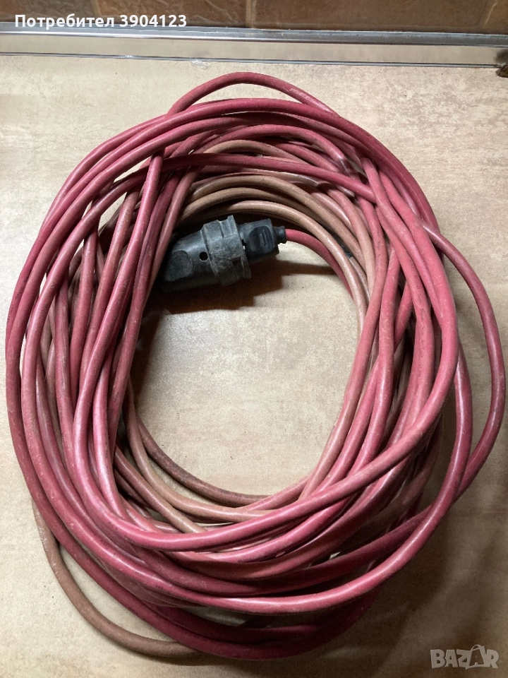 Удължител гумиран силиконов 23 м, снимка 1