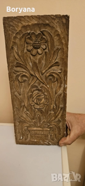 Стара гипсова картина, снимка 1