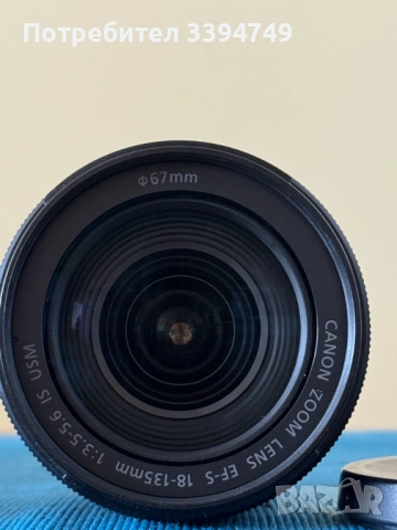 Обектив Canon EF-S 18-135mm f/3.5-5.6 IS USM, снимка 2 - Обективи и филтри - 54317032